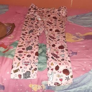 Pink pants